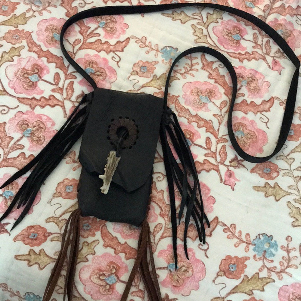 Jimmi wZ leather purse